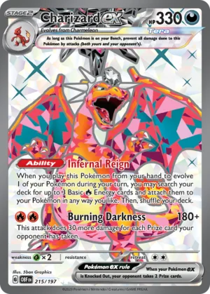 Charizard EX (OBF 215)