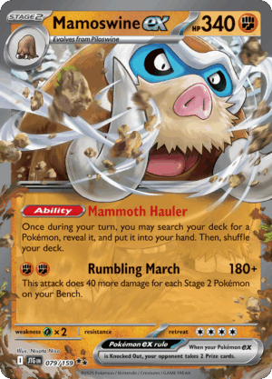 Mamoswine EX (JTG 079)