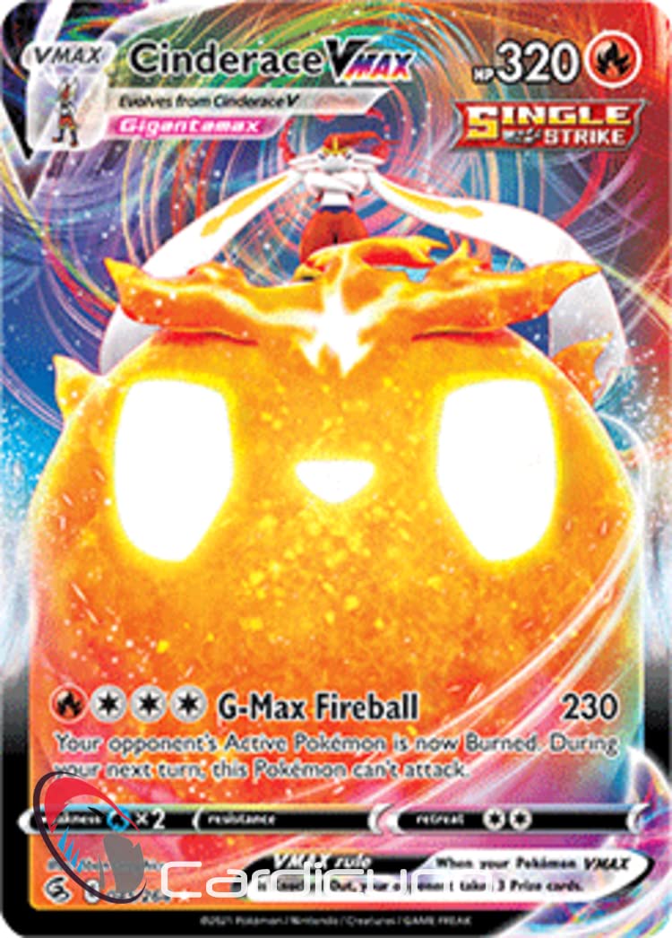 Cinderace VMAX (Fusion-Strike 045)