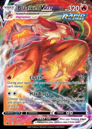 Blaziken VMAX (Chilling-Reign 021)
