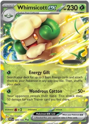 Whimsicott EX (WHT 005)