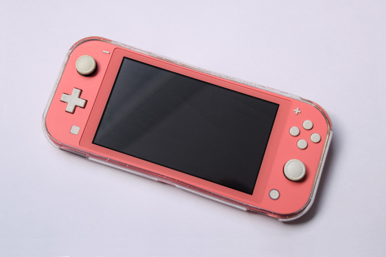 Glitter Siliconen Hoesje Nintendo Switch Lite – Schokbestendig & Krasvrij - Afbeelding 3