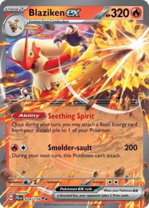 Blaziken EX (JTG 024)