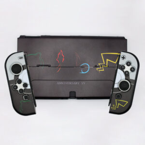 Pokémon Starters Line Art Case voor Nintendo Switch – Bescherming met Stijl