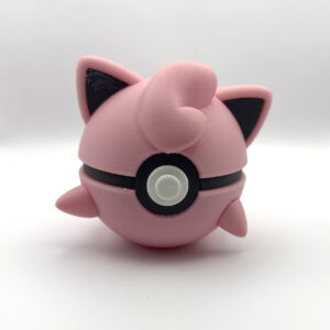 Jigglypuff Pokébal 3D Print – Schattige Pokémon Decoratie & Verzamelitem