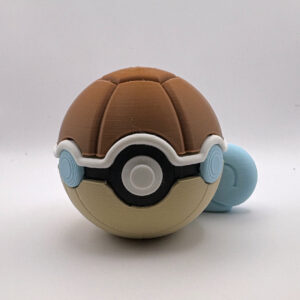 Squirtle Pokébal 3D Print – Unieke Pokémon Decoratie & Verzamelitem